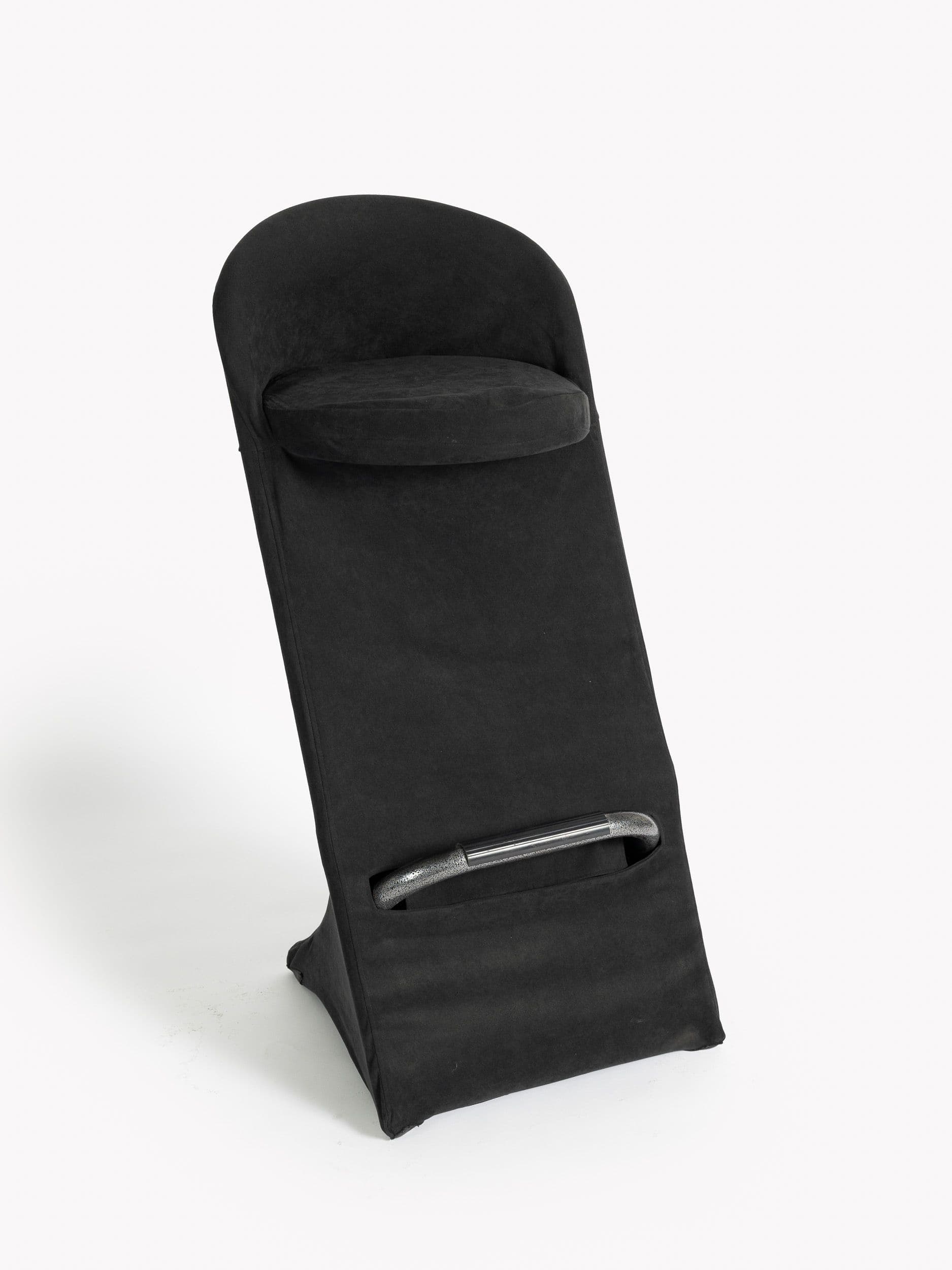 Funda negra per tamboret