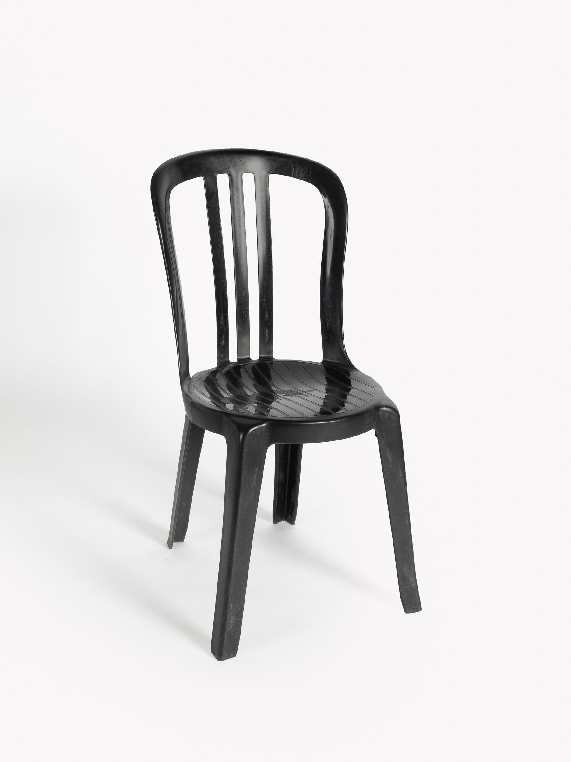SILLA APILABLE "BISTROT" MONOBLOC NEGRA