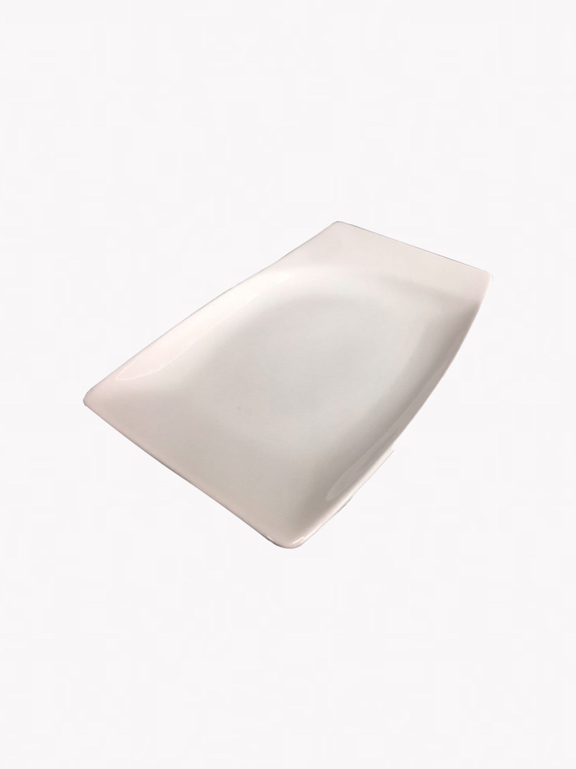 BANDEJA PORCELANA 20x13cm.