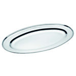 Bandeja oval inox 55cm